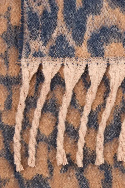 Šál Camel Active Jacquard Woven Scarf Leo Aop