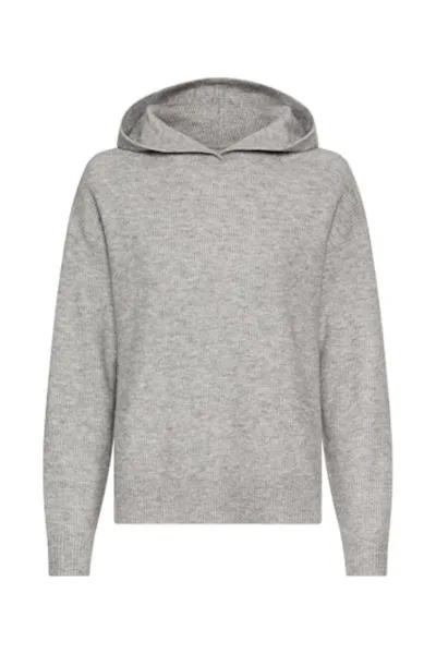 Sveter Camel Active Knitwear Grey Melange Check