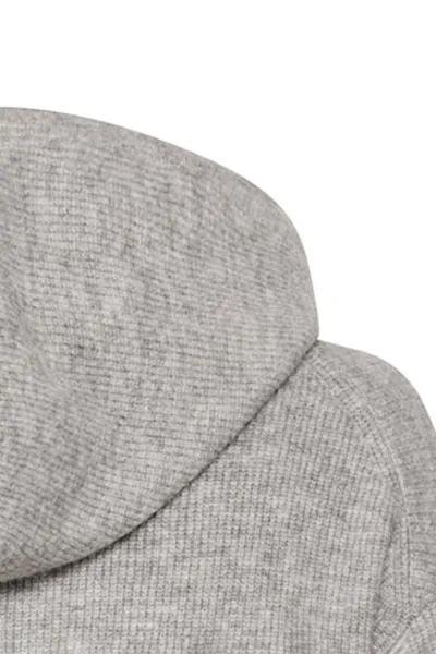 Sveter Camel Active Knitwear Grey Melange Check