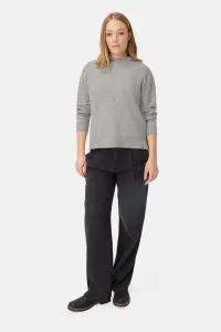 Sveter Camel Active Knitwear Grey Melange Check