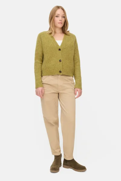 Kardigán Camel Active Knitwear Green