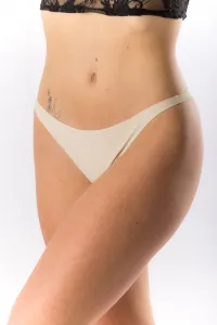 GoldBee Neviditeľné Tangá Nude Barva: Nude, Velikost: M