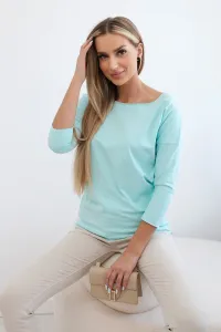 Legínovo Casual blúzka tmavozelená Farba: Svetlo hnedá, Veľkosť: UNI