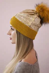 Legínovo Čiapka K198 béžová Farba: Červená, Veľkosť: UNI