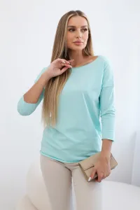 Legínovo Casual blúzka tmavozelená Farba: Svetlo hnedá, Veľkosť: UNI