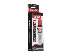Tvardy filter-regulátor vzduchu 1/4" s manometrom