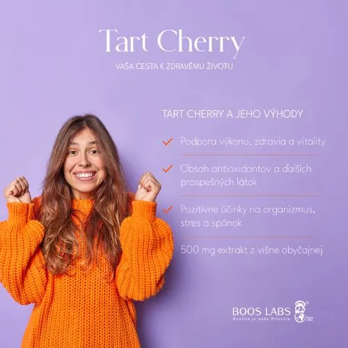 Tart cherry Organic BOOS LABS 120cps