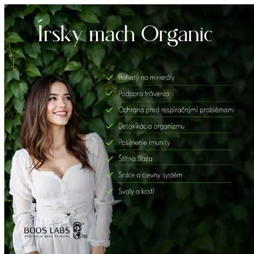Írsky mach Organic BOOS LABS 120cps