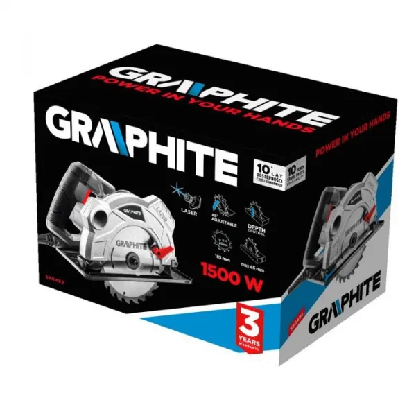 Kotúčovápílasvýkonom1500W,58G492GRAPHITE