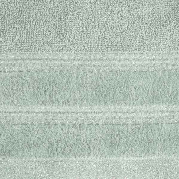 OsuškaGLORYvjemnejzelenejfarbe,svelúrovýmokrajomalesklouniťouŠírka:50cm|Dĺžka:90cm
