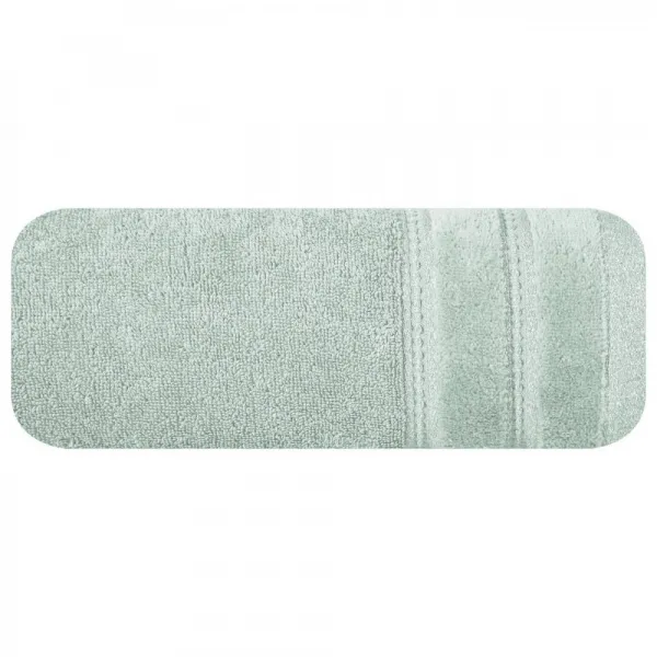 OsuškaGLORYvjemnejzelenejfarbe,svelúrovýmokrajomalesklouniťouŠírka:50cm|Dĺžka:90cm