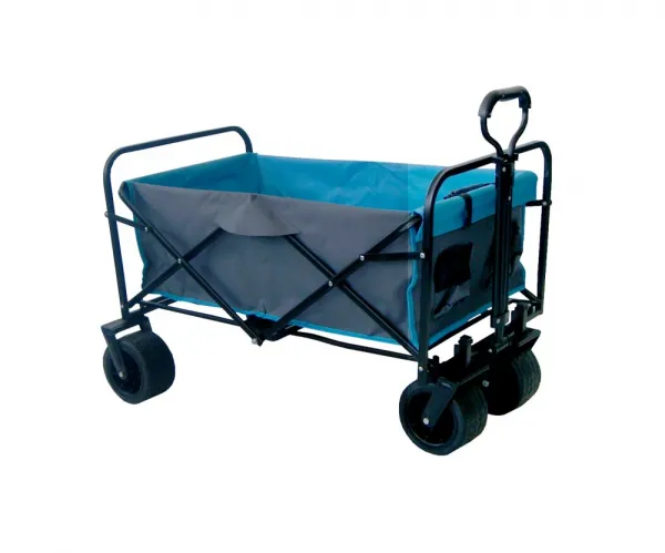 Skladacíprepravnývozík-premium150Ltyrkysová