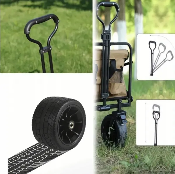 Skladacíprepravnývozík-premium150Ltyrkysová