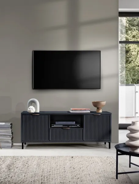 Vivaldi TV skrinka Eleganzo 135 cm indigo