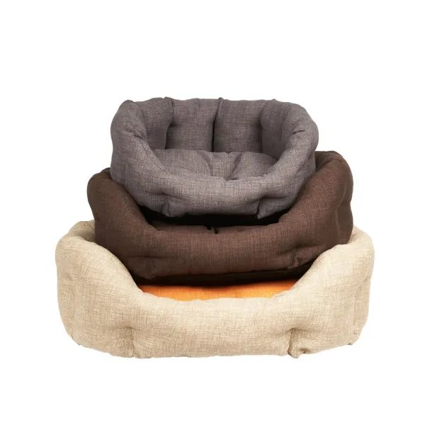 FASHION PETS - PELECH PARMA - 65x55x21 cm - BÉŽOVÁ/ORANŽOVÁ