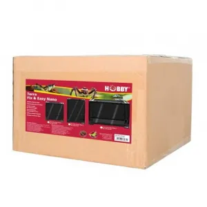 HOBBY Terra Fix & Easy Nano 1 -Terárium pre menšie plazy a hmyzy 30x30x32cm 5,41 kg