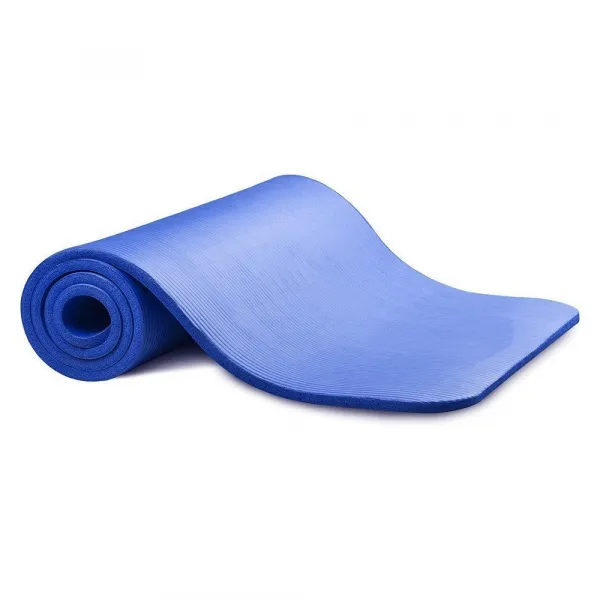 MG Gymnastic Yoga Premium protišmyková podložka na cvičenie 10mm + obal, modrá (WNSP-BLUE)