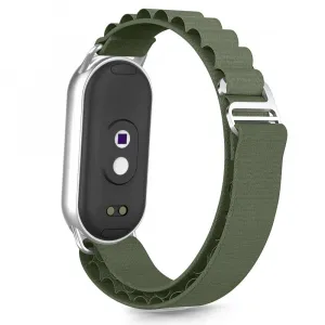 Tech-Protect Nylon Pro remienok na Xiaomi Smart Band 8 / 9 / 10, army green