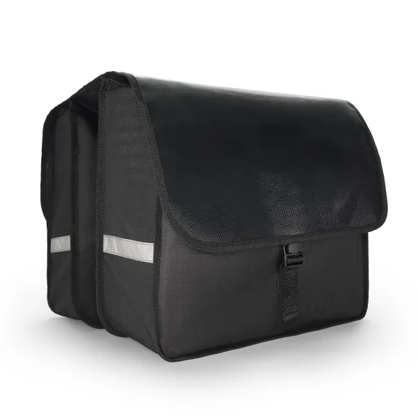 MG Bicycle Pannier cyklistická taška na bicykel 28L, čierna (WBB34BK)