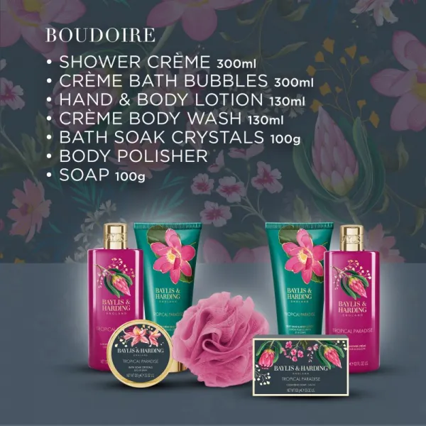 Baylis & Harding Boudoire Tropical Paradise darčeková sada pre ženy