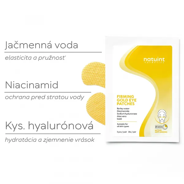 Natuint cosmetics - Spevňujúca maska pod oči