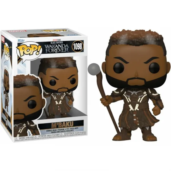 Funko POP Marvel: Black Panther: Wakanda Forever M'Baku