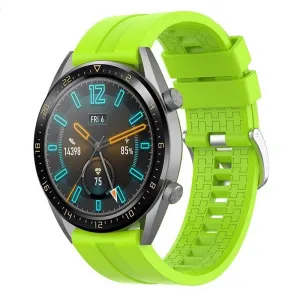 BStrap Silicone Cube remienok na Huawei Watch GT 42mm, fruit green (SHU004C06)