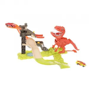 Autodráha s dinosaurom DINOSAUR ORBITAL CAR 8899-9