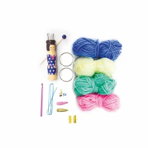 Lovely box - kreatívna súprava s pletacou bábikou
