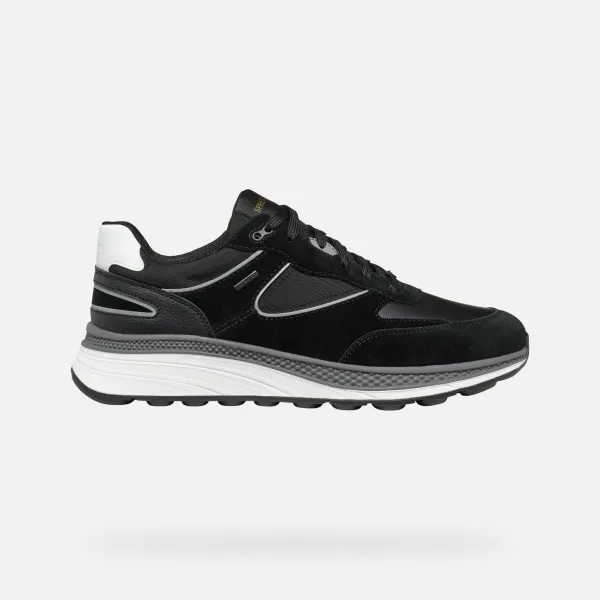 Black men's sneakers Geox Spherica Actif X1 - Men's