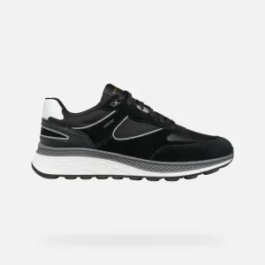 Black men's sneakers Geox Spherica Actif X1 - Men's