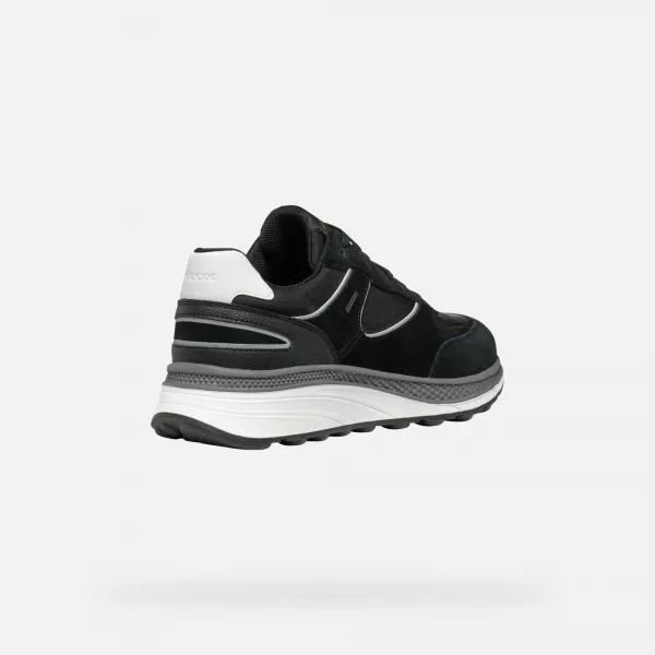 Black men's sneakers Geox Spherica Actif X1 - Men's