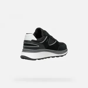 Black men's sneakers Geox Spherica Actif X1 - Men's