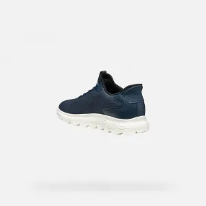 Dark blue women's sneakers Geox Spherica Plus - Women's