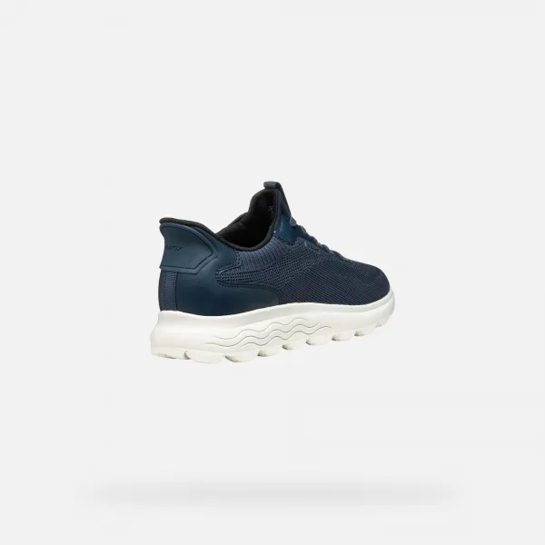 Dark blue women's sneakers Geox Spherica Plus - Women's