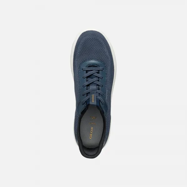Dark blue women's sneakers Geox Spherica Plus - Women's