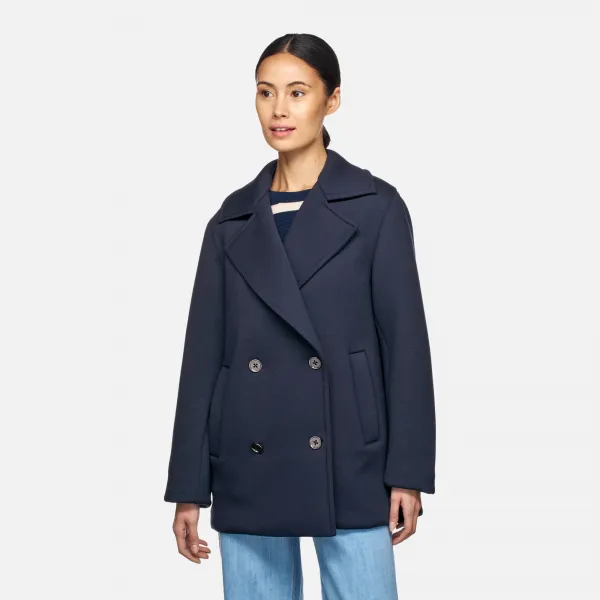 Dark blue women's coat Geox Gardenia - Women's