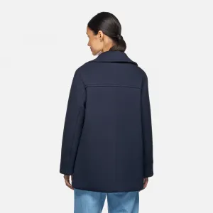 Dark blue women's coat Geox Gardenia - Women's