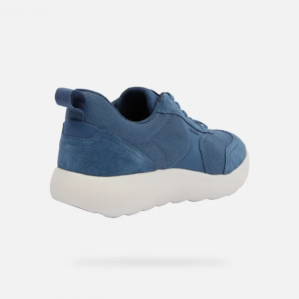 Light blue men's sneakers Geox Xtors - Men