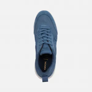 Light blue men's sneakers Geox Xtors - Men