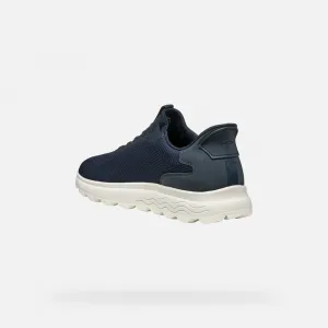 Dark blue men's sneakers Geox Spherica Plus - Men's