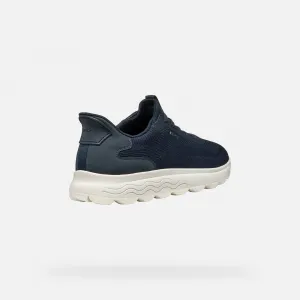 Dark blue men's sneakers Geox Spherica Plus - Men's