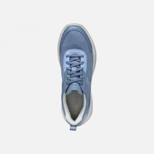 Light blue women's sneakers Geox Xtors - Women's