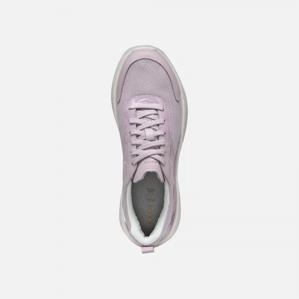 Purple women's sneakers Geox Xtors - Women's