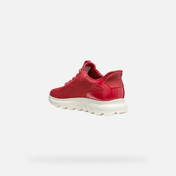Pink women's sneakers Geox Spherica Plus - Women's