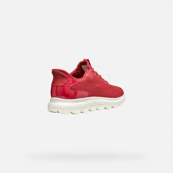Pink women's sneakers Geox Spherica Plus - Women's