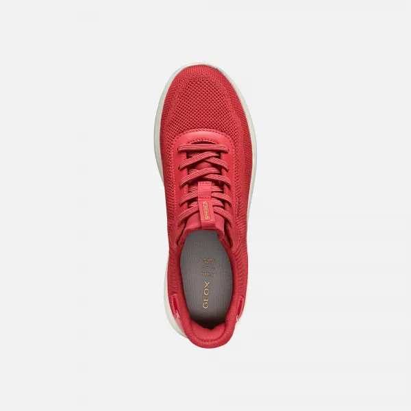 Pink women's sneakers Geox Spherica Plus - Women's
