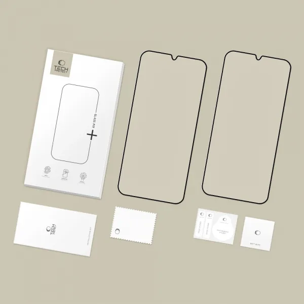 Tech-Protect Glass Fit 2x ochranné sklo na Xiaomi Poco M7, čierne