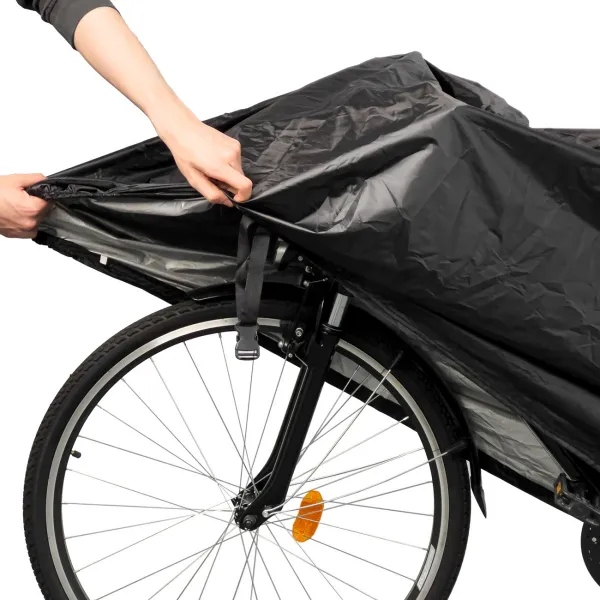 MG Bike Cover vodeodolná plachta na bicykel XL, čierna