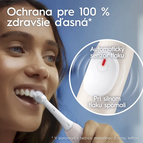 Oral-B iO2 elektrická zubná kefka s puzdrom Calm Pink 1 ks